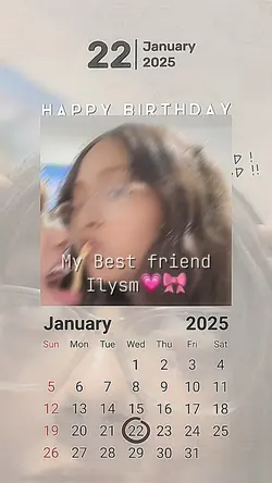 HAPPY B'DAY🎀💗