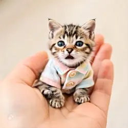 gatinho miando fofo