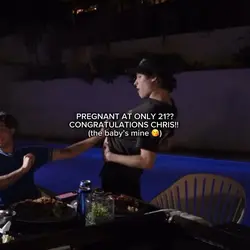 CHRIS IS PREGO??