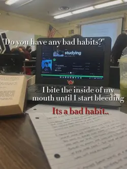 It's a bad habit :/