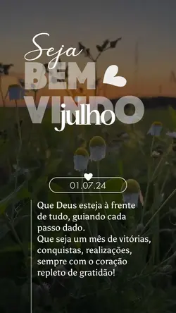 Bem Vindo Julho