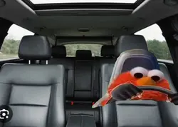 Elmo car meme 