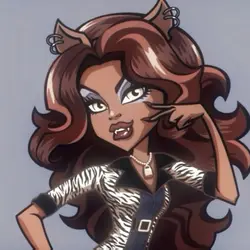 clawdeen wolf 🐾 