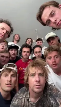 The boys react 