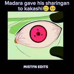 Madara gave his eye