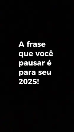 A frase que vc pausa