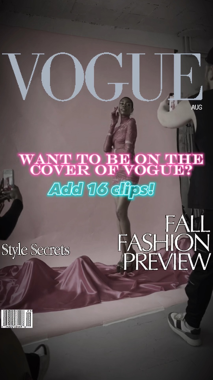 capcut template cover