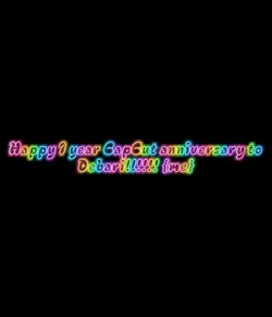 1 year anniversary 