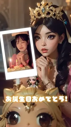 Ai誕生日の変装