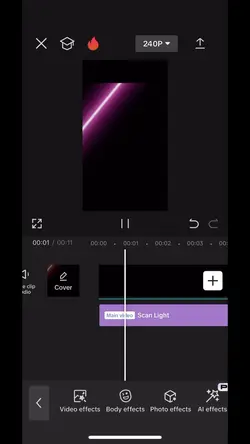 Scan light