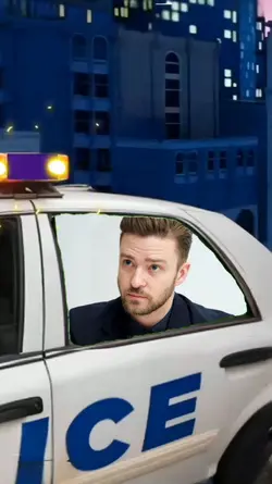 police car