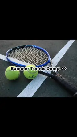 Tennis Photo Dump