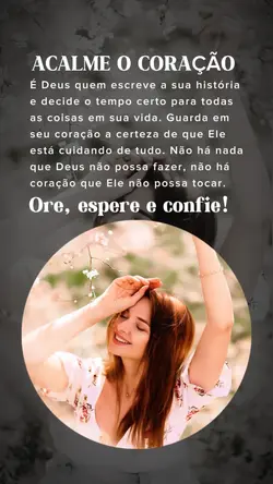 Acalma o coração 