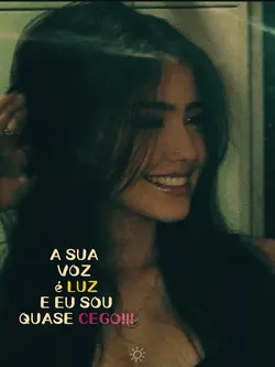 a sua voz é luz💌💭💭