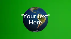 Earth template 