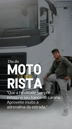 Dia do Motorista 