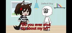 Like shut up