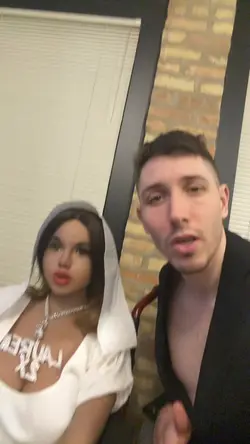 Here comes the bride