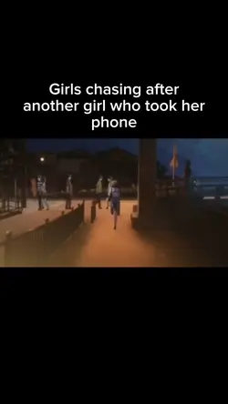 anime girl running