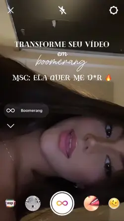 vídeo em boomerang🔥