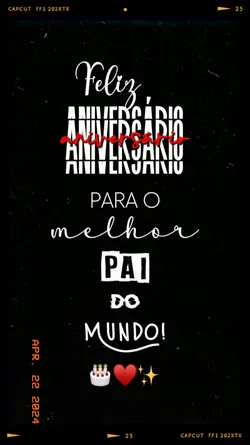 Parabéns Pai
