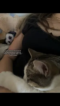 i get jealous.