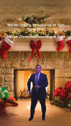 Christmas morning