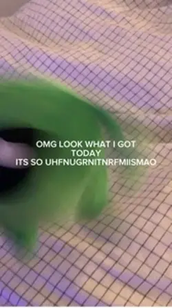 Uh my alien plush