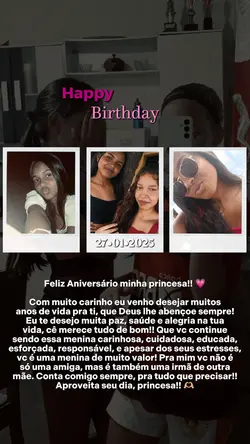 Feliz Aniversário!!