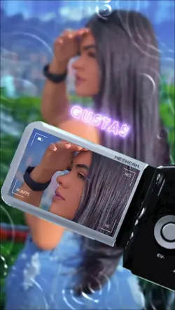 sua foto na câmera 