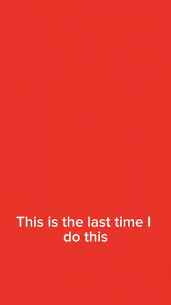 Five minutes gone