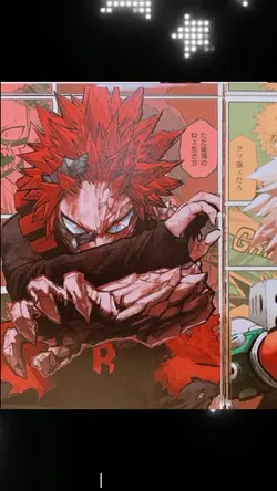 kirishima y bakugo