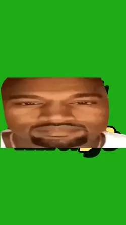 Kanye West staring