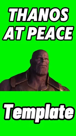 Thanos At Peace 