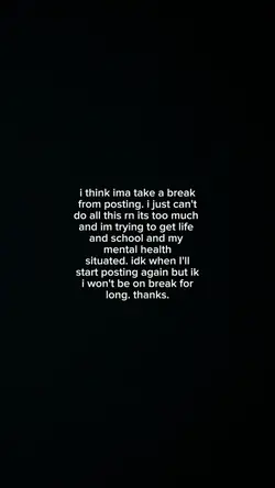 break.