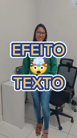 Efeito texto