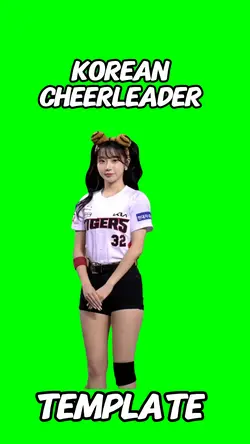 Korean cheerleader