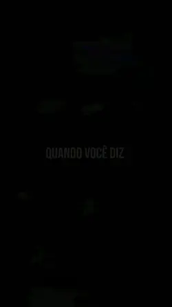 eu preciso de você 