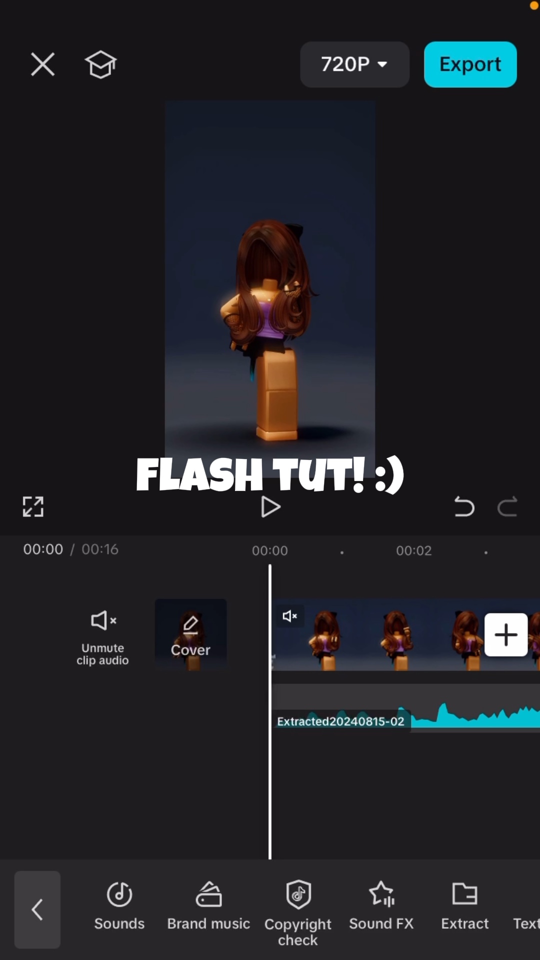 capcut template cover