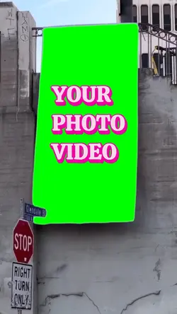 POSTER GREENSCREEN