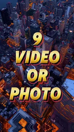 9 photo or video 
