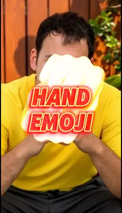 Hand cute emoji