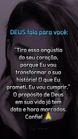 Acalme o coração.