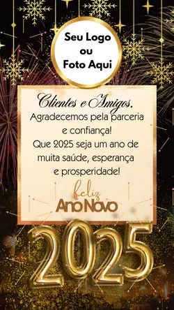 Cartão Ano Novo 