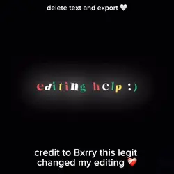 editing help!!!