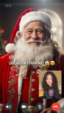 papai Noel ligação