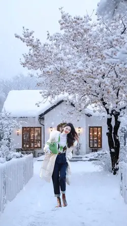 Snow scene