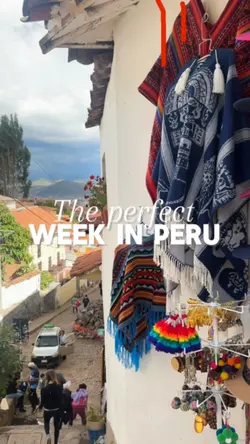 Peru Itinerary