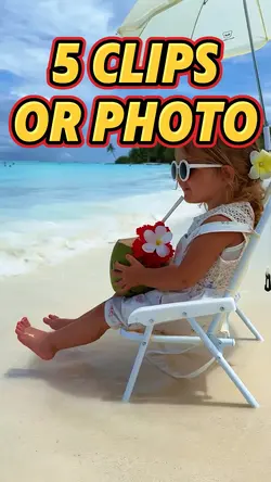 5 clips or photo