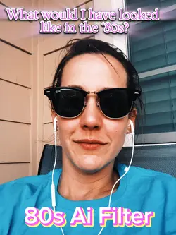80s #ai filter 